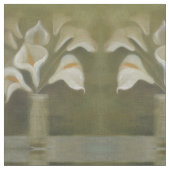 花瓶の花を切り芸術的たCalla ファブリック (クローズアップ)