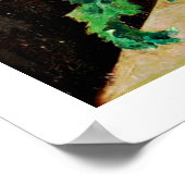 花瓶の花パウルステオドロウスヴァンブルッセル ポスター (角)