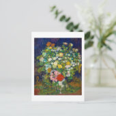 花瓶の花束ファン・ゴッホ ポストカード (スタンド正面)