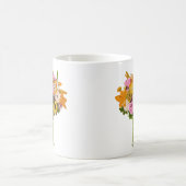 花瓶の花束絵画|過去記事 コーヒーマグカップ (中央)