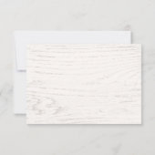 花瓶の花束誕生日 招待状 (裏面)