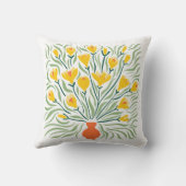 花瓶の花束 クッション (裏面)