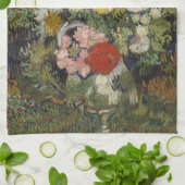 花瓶の花束 | ビンセント・ヴァン・ゴッホ キッチンタオル (折り畳み)