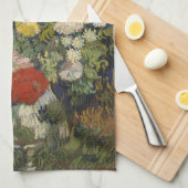 花瓶の花束 | ビンセント・ヴァン・ゴッホ キッチンタオル (四つ折り)