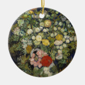 花瓶の花束 | ビンセント・ヴァン・ゴッホ セラミックオーナメント (正面)