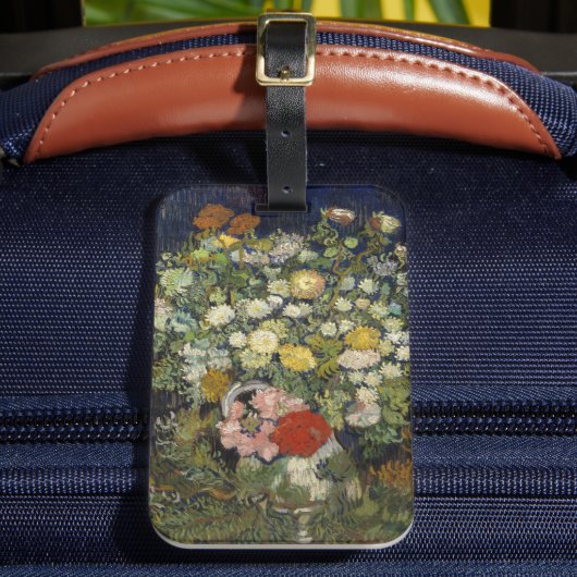 花瓶の花束 | ビンセント・ヴァン・ゴッホ ラゲッジタグ (正面インサイチュ2)