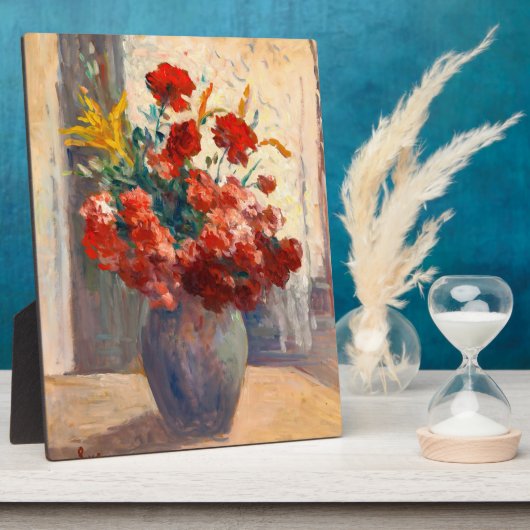 花瓶の花束 フォトプラーク (側面)