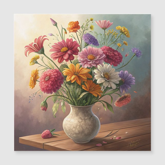 花瓶の花 (正面)