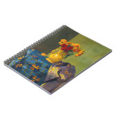 花瓶の花1911 by Felix Vallotton ノートブック (左側)