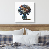 花瓶の花 キャンバスプリント (インサイチュ (寝室))