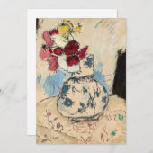 花瓶の花 | タデウシュ・マコフスキー (正面/裏面)