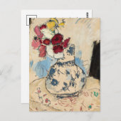 花瓶の花 | タデウスマコフスキー ポストカード (正面/裏面)