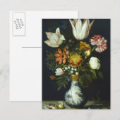 花瓶の花 ポストカード (正面/裏面)