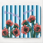 花瓶の花 マウスパッド (正面)