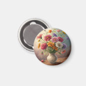 花瓶の花 マグネット (正面/裏面)