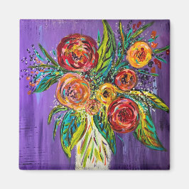 花瓶の花 マグネット