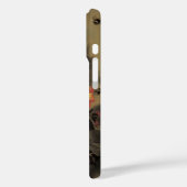 花瓶の花、ヴィンテージ バロック フラワースティルライフ Case-Mate iPhoneケース (裏面 / 左)