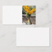 花瓶の花 名刺 (正面/裏面)