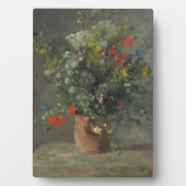 『花瓶の花』1866年。 フォトプラーク (正面)