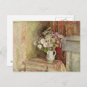 花瓶の花， 1905 ポストカード (正面/裏面)