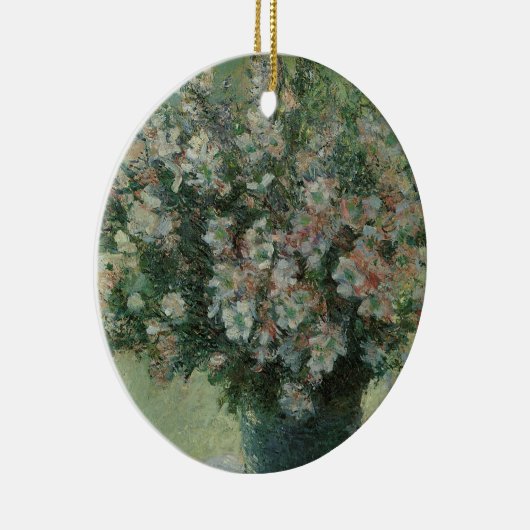 花瓶の花 by クレード・モネ セラミックオーナメント (右)