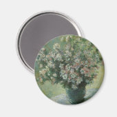 花瓶の花 by クレード・モネ マグネット (正面/裏面)