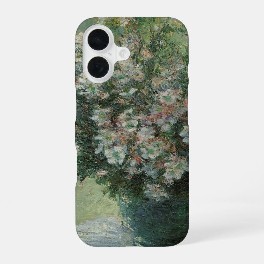 花瓶の花 by クレード・モネ iPhone 16ケース (裏面)