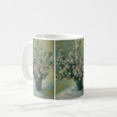花瓶の花 by Claude Monet コーヒーマグカップ (正面左)