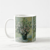 花瓶の花 by Claude Monet コーヒーマグカップ (左)