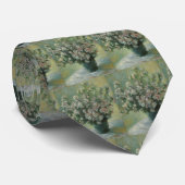 花瓶の花 by Claude Monet ネクタイ (ロール)