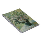 花瓶の花 by Claude Monet ノートブック (右側)
