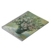 花瓶の花 by Claude Monet ノートブック (左側)