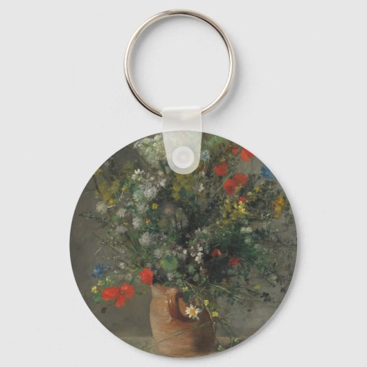 花瓶の花, c.1866 キーホルダー (正面)