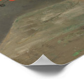 花瓶の花， c.1866 ポスター (角)