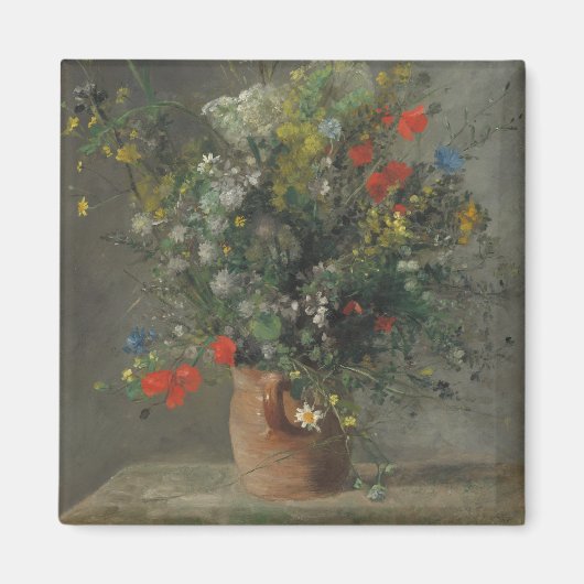 花瓶の花， c.1866 マグネット (正面)
