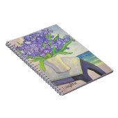花瓶の虹彩By Window Notebook ノートブック (右側)