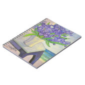 花瓶の虹彩By Window Notebook ノートブック (左側)