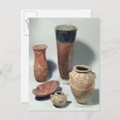 花瓶の選定、中田I/II期間、4000-3100 ポストカード (正面/裏面)