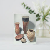 花瓶の選定、中田I/II期間、4000-3100 ポストカード (スタンド正面)