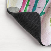 花瓶の野の花 - アブストラクトアート マウスパッド (コーナー)