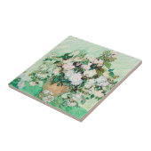 花瓶の静物画 ローズ ヴィンセント・ヴァン・ゴッホ タイル (側面)