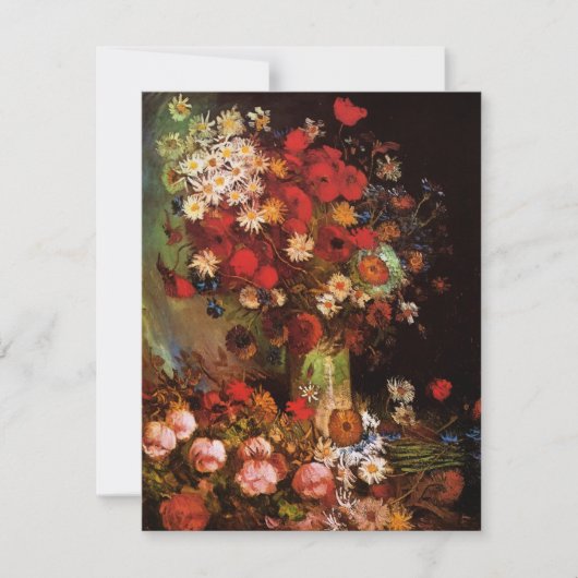 花瓶の静物画 ヴィンセント・ヴァン・ゴッホ (正面)