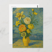 花瓶はがき ポストカード (正面/裏面)