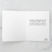 花瓶エレガントの中のボホアートの花が早く良くなる カード (内部)