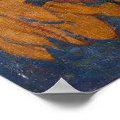 花瓶オディロンフランスのリドン油絵 ポスター (角)