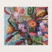 花瓶カードにオーストラリアの野生の花 (外部フラット)