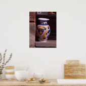 花瓶グブ華美ビオウンブリアItaly ポスター (キッチン)