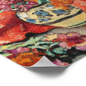 花瓶デフルーアアラドレーリールージュ | ルイ・バルタット ポスター (角)