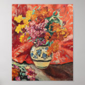 花瓶デフルーアアラドレーリールージュ | ルイ・バルタット ポスター (正面)