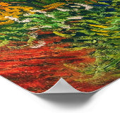 花瓶ファンの花の花束ゴッホ ポスター (角)